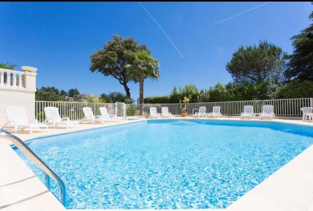 Residence De Luxe Sun Paradis, Studio Terrasse, Vue Mer Piscine Cannes Zewnętrze zdjęcie