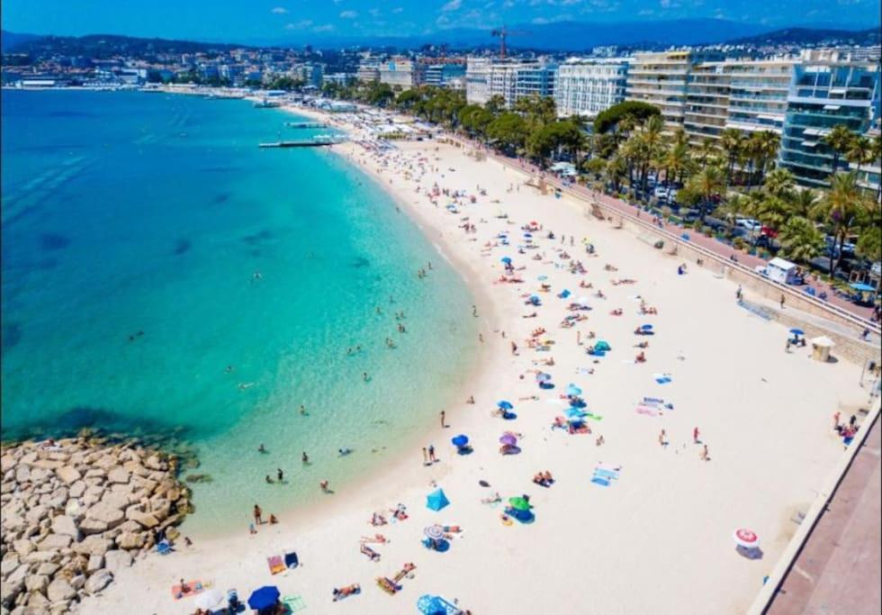Residence De Luxe Sun Paradis, Studio Terrasse, Vue Mer Piscine Cannes Zewnętrze zdjęcie