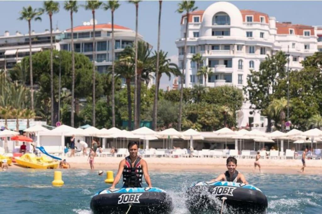 Residence De Luxe Sun Paradis, Studio Terrasse, Vue Mer Piscine Cannes Zewnętrze zdjęcie